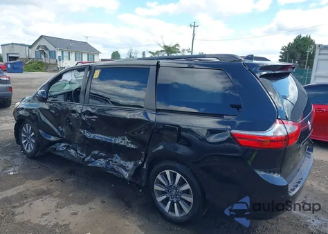 2020 Toyota Sienna Limited/Limited Premium/Xle/Xle Premium from USA, damaged, VIN 5TDDZ3DC4LS232650